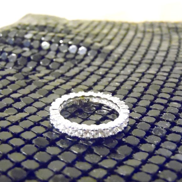 Radiance by Absolute Simulated Diamond Eternity Band Size 9 - Picture 2 of 3